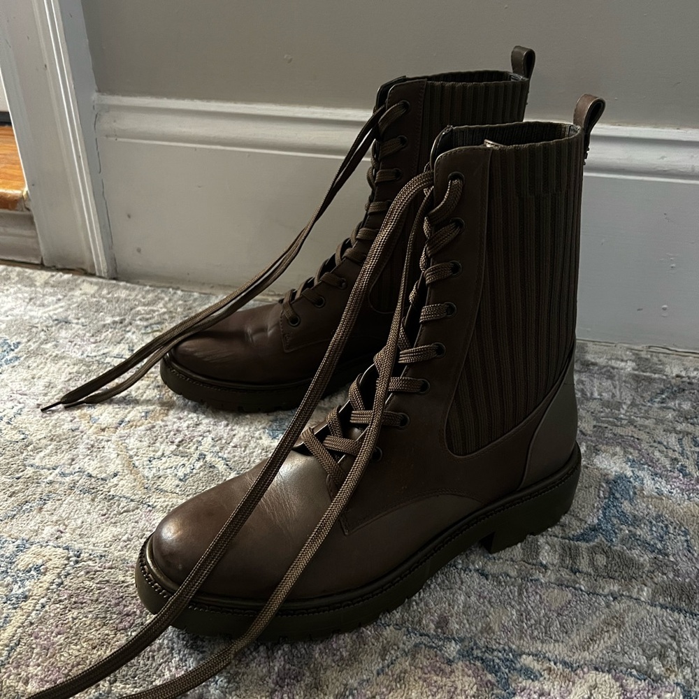 Sam Edelman combat boots